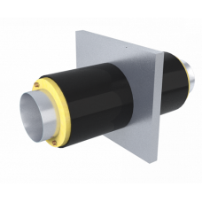 Опора неподвижная вариант А ППУ ПЭ с МЗИ и КВ тип 1 09Г2С 32х4х255х16х2500 мм ГОСТ 8732-78