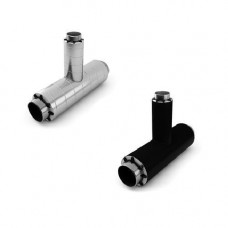 Тройник стальной с шаровым краном воздушника ППУ ПЭ с МЗИ тип 1 09Г2С 32х3,5х25х25х541х1160 мм ГОСТ 8732-78