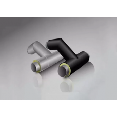 Тройниковое ответвление стальное ППУ ПЭ тип 1 Ст20 45х3,5х32х3х1200х730 мм ГОСТ 8732-78