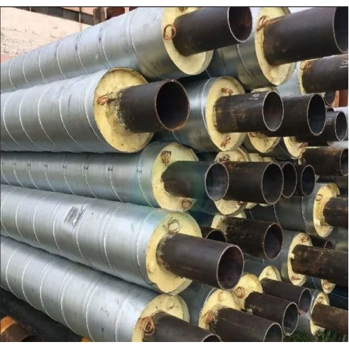 Труба в ППУ изоляции стальная в полиэтиленовой оболочке тип 2 Ст10 Ду57 57х3х140х3х38,5 мм ГОСТ 10705-80