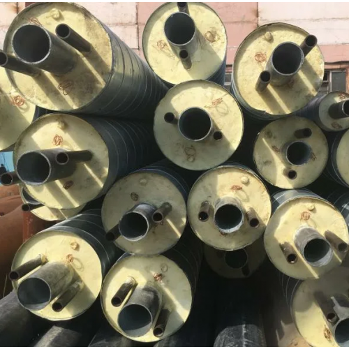 Труба в ППУ изоляции со спутником в полиэтиленовой оболочке тип 2 Ст20 Ду32 108х4 мм ГОСТ 8732-78